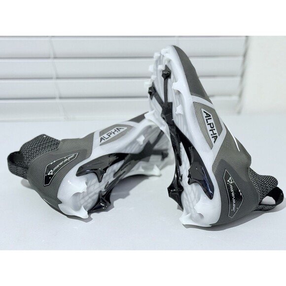 Size 12.5 WIDE Nike Alpha Menace Elite 3 P Black Mens Football Cleats DH1350-001 main image 9